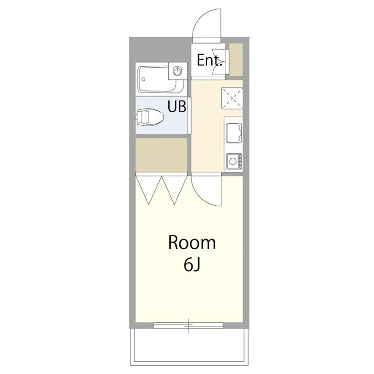 高崎ジャスタン 3階階 間取り
