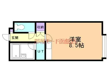 メゾンギンガ(ワンルーム/1階)の間取り写真