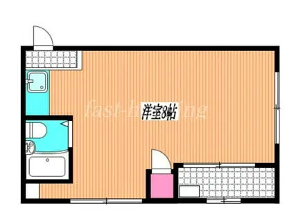 チノビル(ワンルーム/4階)の間取り写真