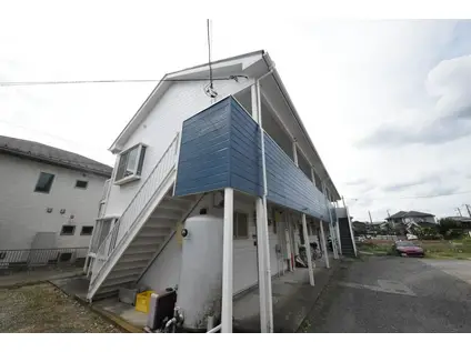 グリーンコートA(2DK/2階)の外観写真