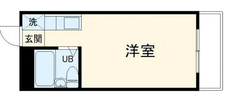コーポ柴 5階階 間取り