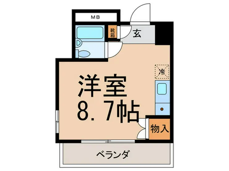 メゾンイガラシ 3階階 間取り