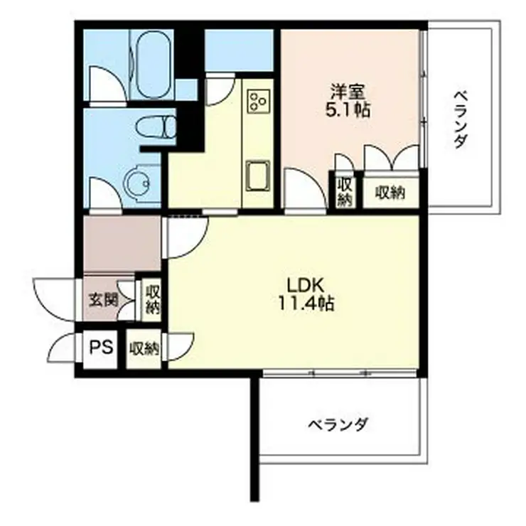グランドメゾン多摩川 1階階 間取り