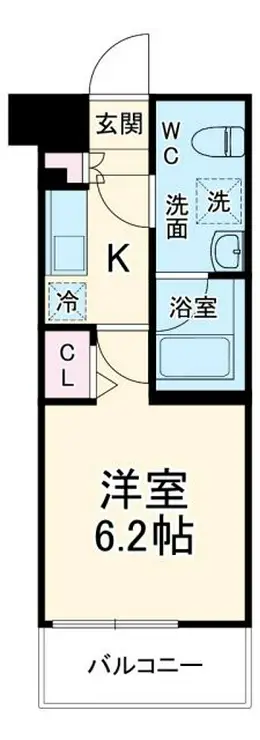 スカイコート練馬桜台 5階階 間取り
