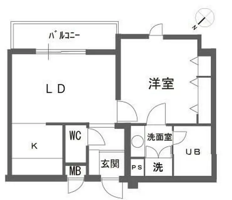 エルスタンザ中目黒 1階階 間取り