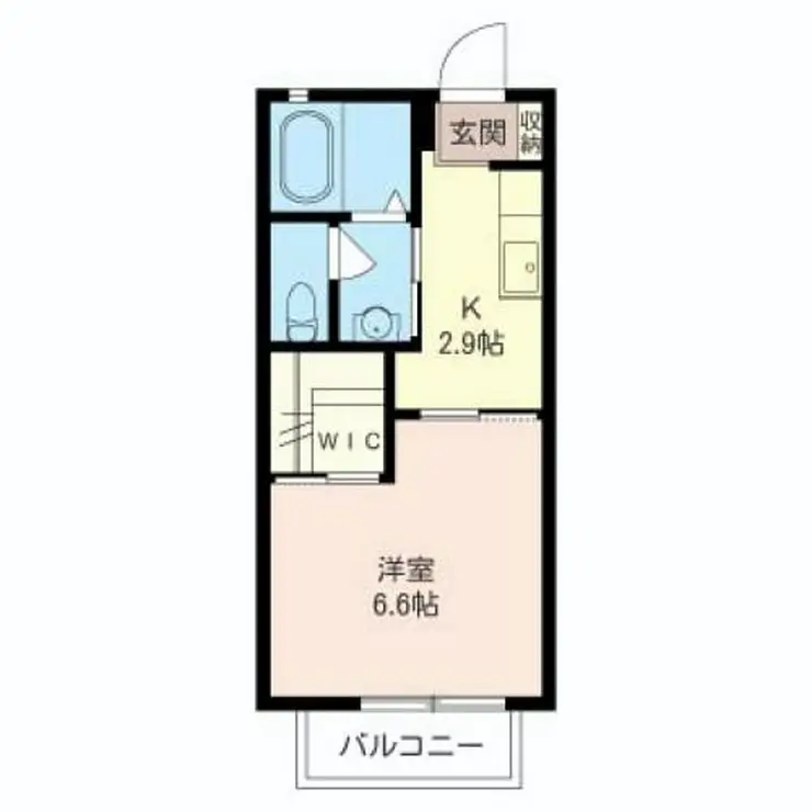 ハイネス 1階階 間取り