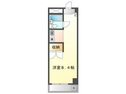 第5東洋ビル(ワンルーム/3階)の間取り写真