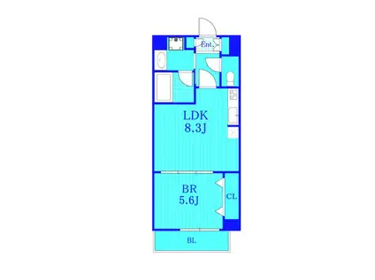 ＪＲ横須賀線 戸塚駅 徒歩5分 6階建 築5年(1LDK/4階)の間取り写真