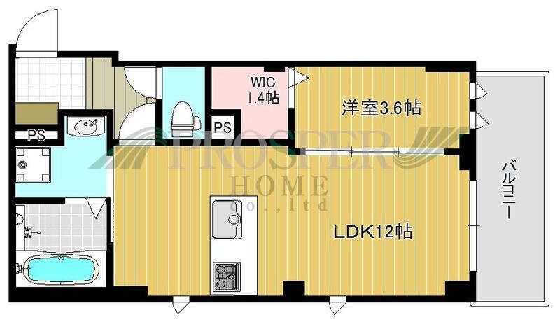 MA.MAISON(1LDK/3階)の間取り写真