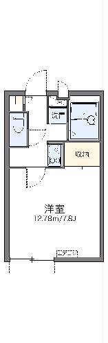 レオパレスアネモス(1K/4階)の間取り写真