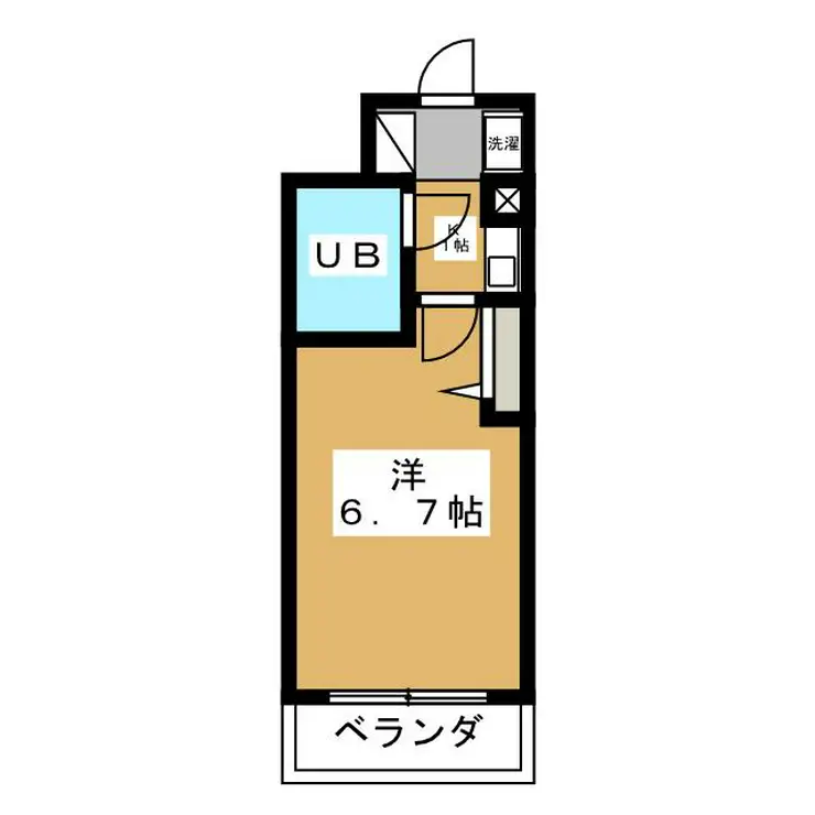 日野ISガーデン 2階階 間取り