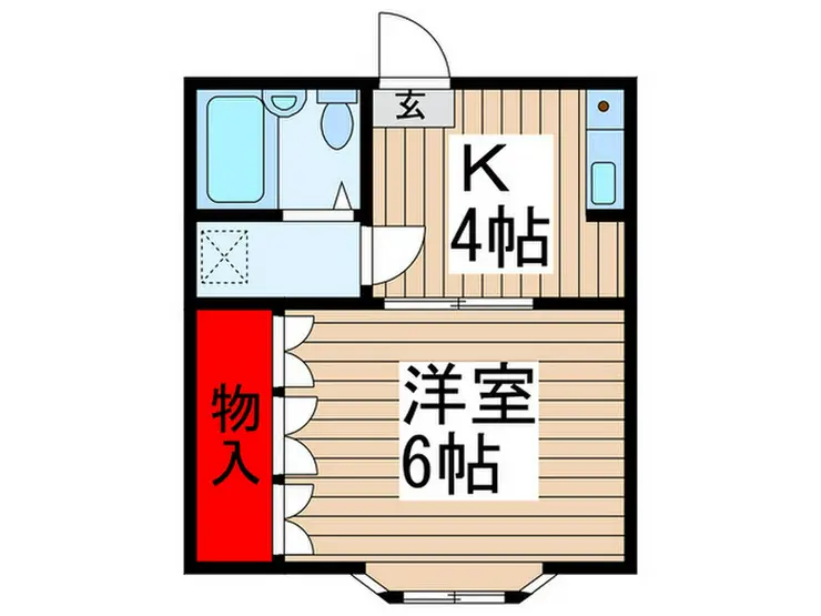 メイプルハウス 1階階 間取り