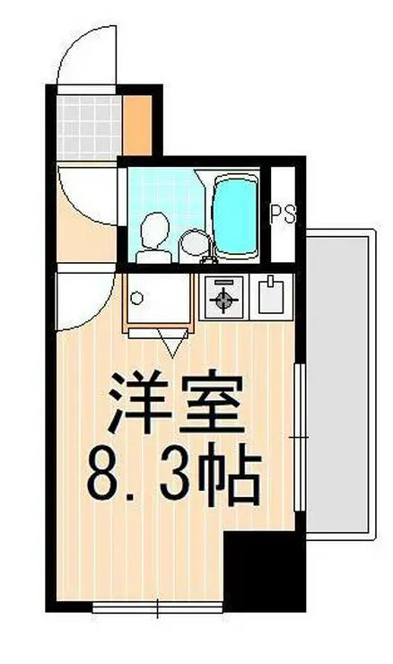 ライオンズマンション梅島第5 3階階 間取り