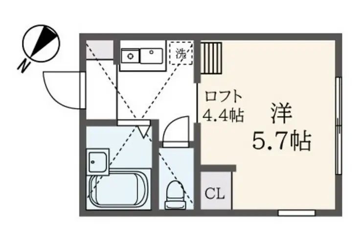 アリエッタ・K 1階階 間取り