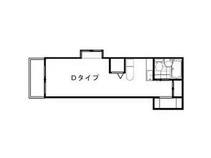 メゾン・ド・アミー(ワンルーム/5階)の間取り写真