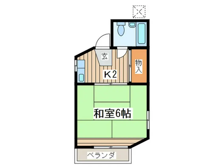 サンライフ羽鳥 2階階 間取り