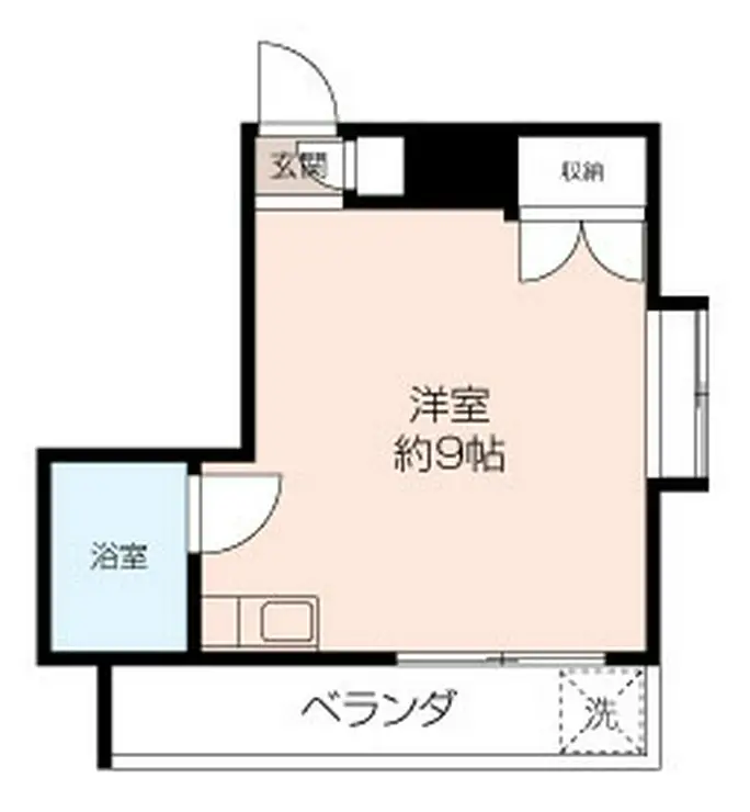 シャトル大恵F 5階階 間取り