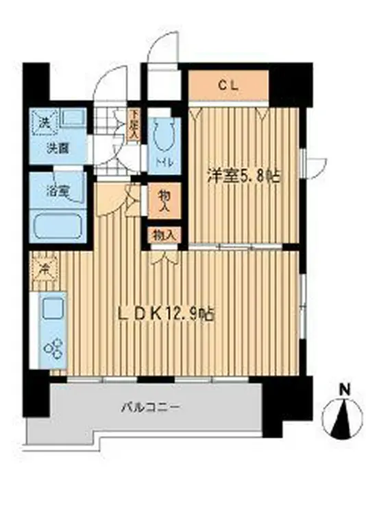 KDXレジデンス大山 12階階 間取り