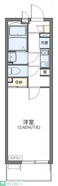 レオネクストハロー北浦和 4階階 間取り