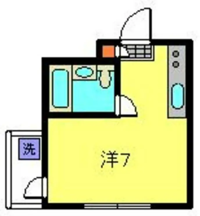 シャトル大恵E 3階階 間取り