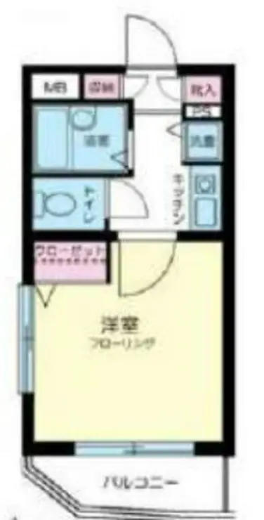 フェニックス文京千石 4階階 間取り