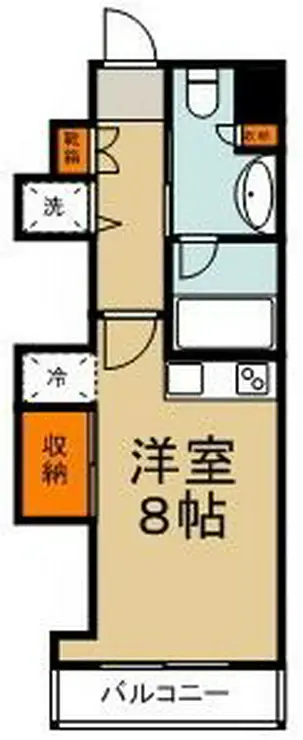 ミテッツァ矢向 2階階 間取り