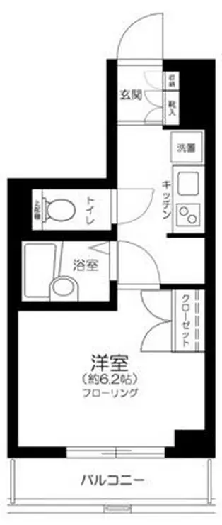 ヴァレッシア荻窪シティ 6階階 間取り