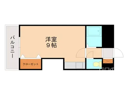 プチメゾーン宮前(ワンルーム/3階)の間取り写真