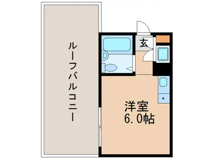 エクセランス新栄(ワンルーム/5階)の間取り写真
