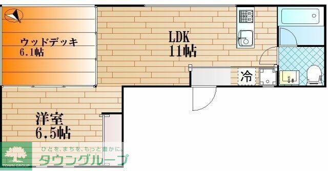 CLASSIMO(1LDK/10階)の間取り写真