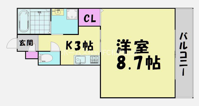 TABIYADO SENNAN(1K/1階)の間取り写真