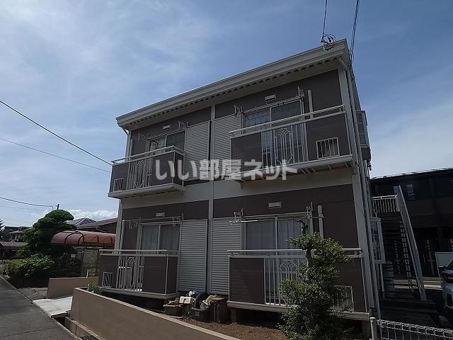 井原ハイツ2(1K/2階)の外観写真