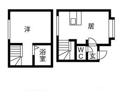 ソル ドムス文京台弐番館(1LDK/2階)の間取り写真