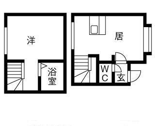 ソル ドムス文京台弐番館(1LDK/2階)の間取り写真