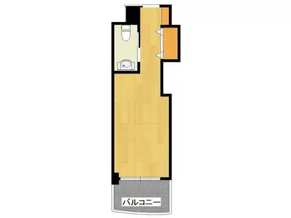 NAGAYA TOWER(ワンルーム/2階)の間取り写真
