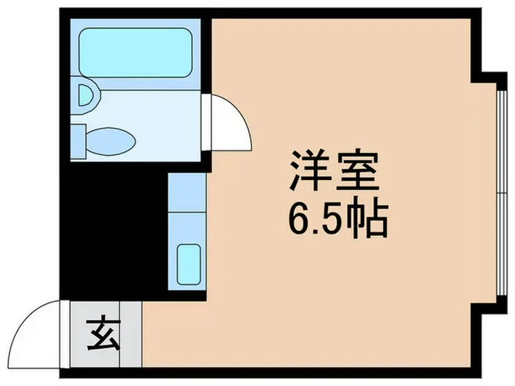 鶴田第一ビル 4階階 間取り