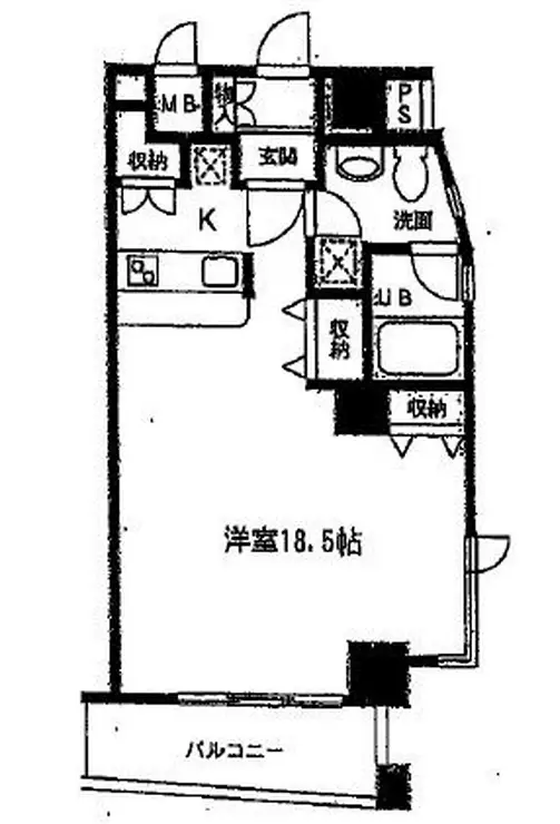 つつじヶ丘エクセルハイツⅣ 9階階 間取り