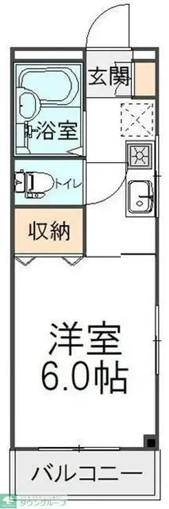 メゾンオーキスA 1階階 間取り
