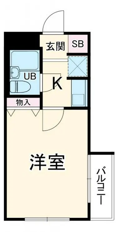 ライオンズマンション東村山第3 2階階 間取り