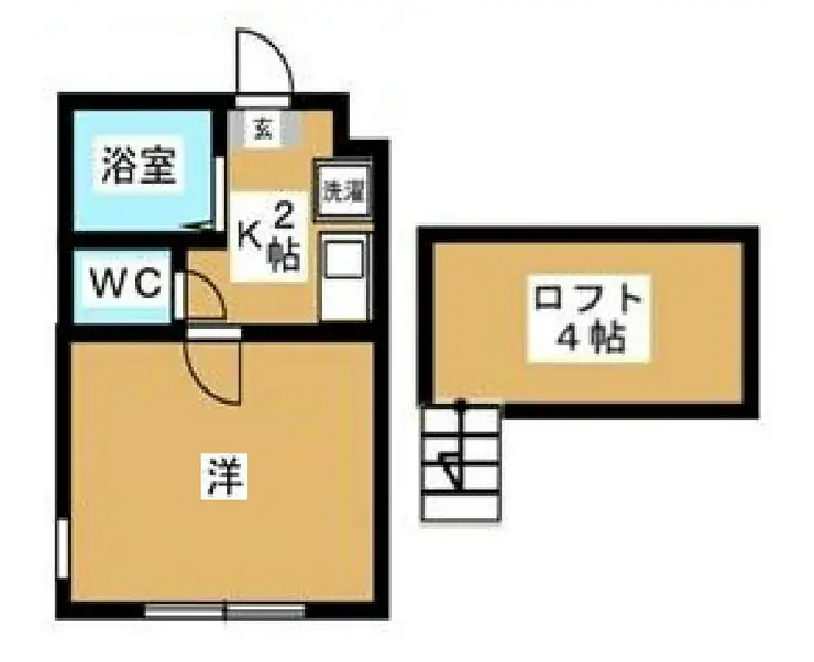 フェリーチェ橋本 1階階 間取り
