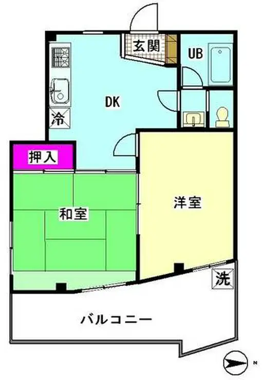 メゾンカルム 3階階 間取り