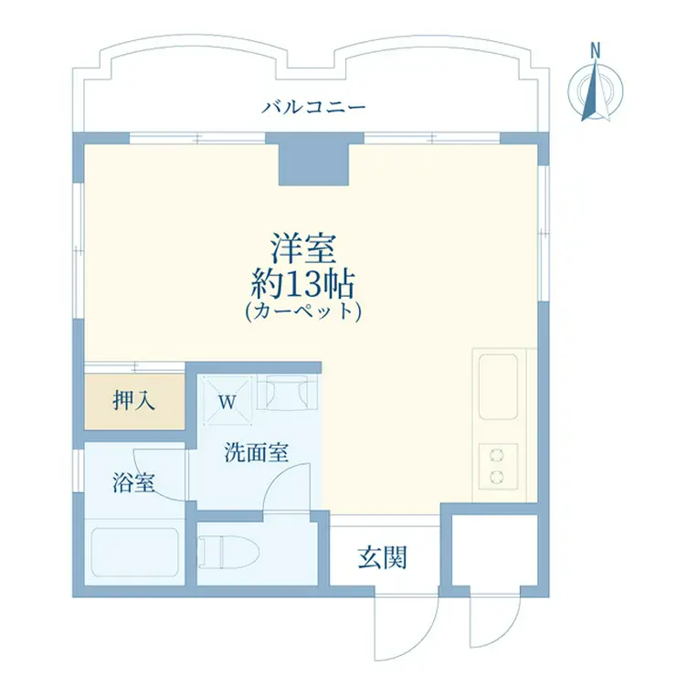 目黒西口マンション1号館 6階階 間取り