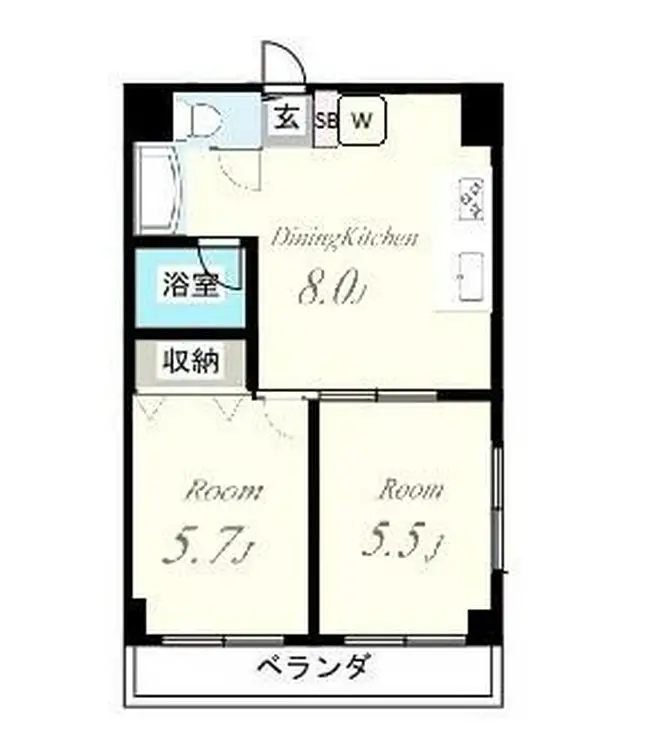 アーバンコートタムラ 3階階 間取り