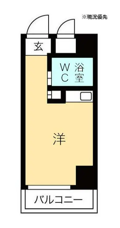 グリタァ六角橋 4階階 間取り