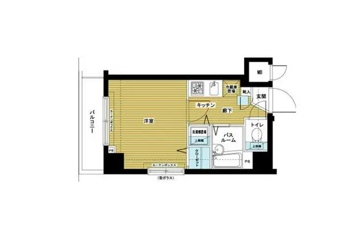 トーシンフェニックス八丁堀 6階階 間取り