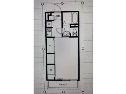 F NEST 千人町(1K/2階)の間取り写真
