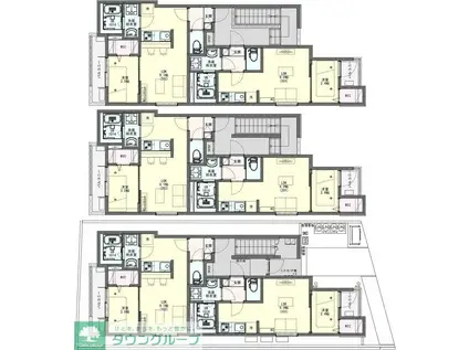 KLEIS北上尾II(1LDK/3階)の間取り写真