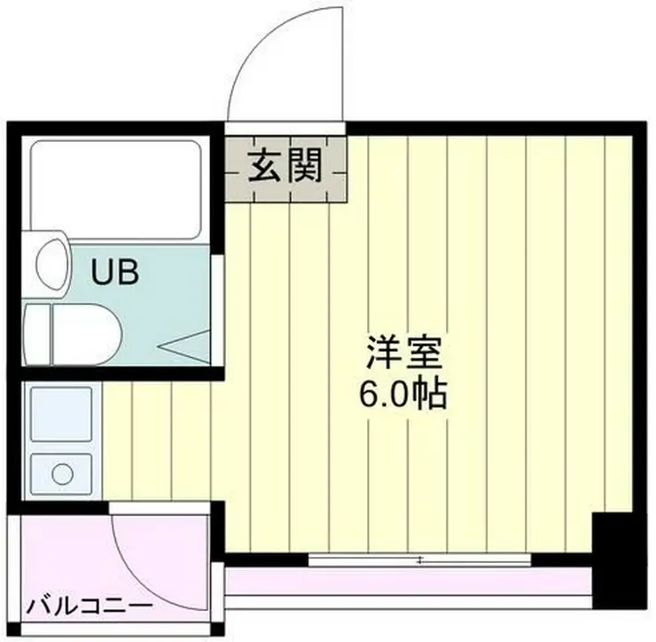 国立ヒルズ 4階階 間取り