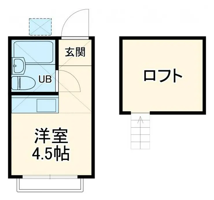 コスモコーポ 2階階 間取り
