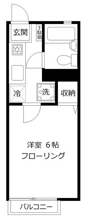 サンシティ石井 2階階 間取り